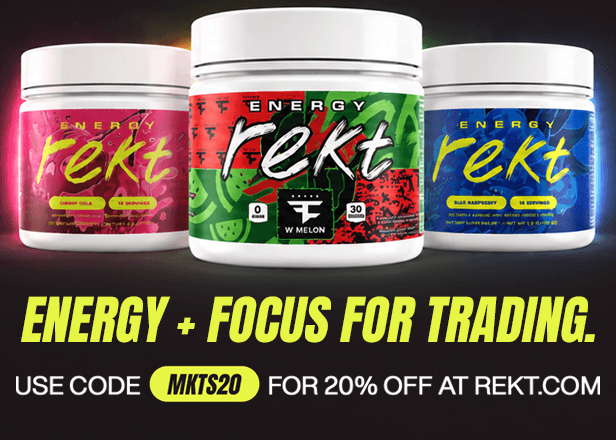 Rekt Energy + Focus for trading. Use code MKTS20 for 20% off at rekt.com