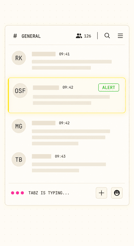 Private Discord trade alerts preview