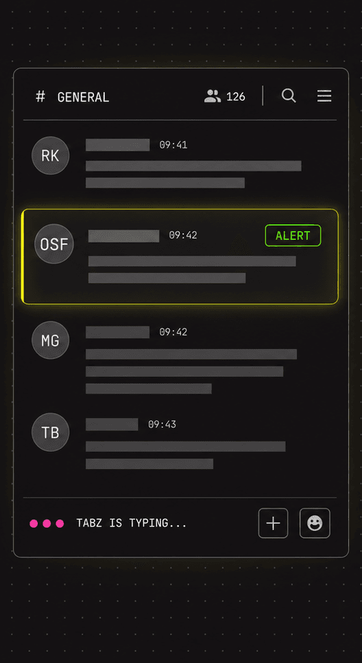 Private Discord trade alerts preview